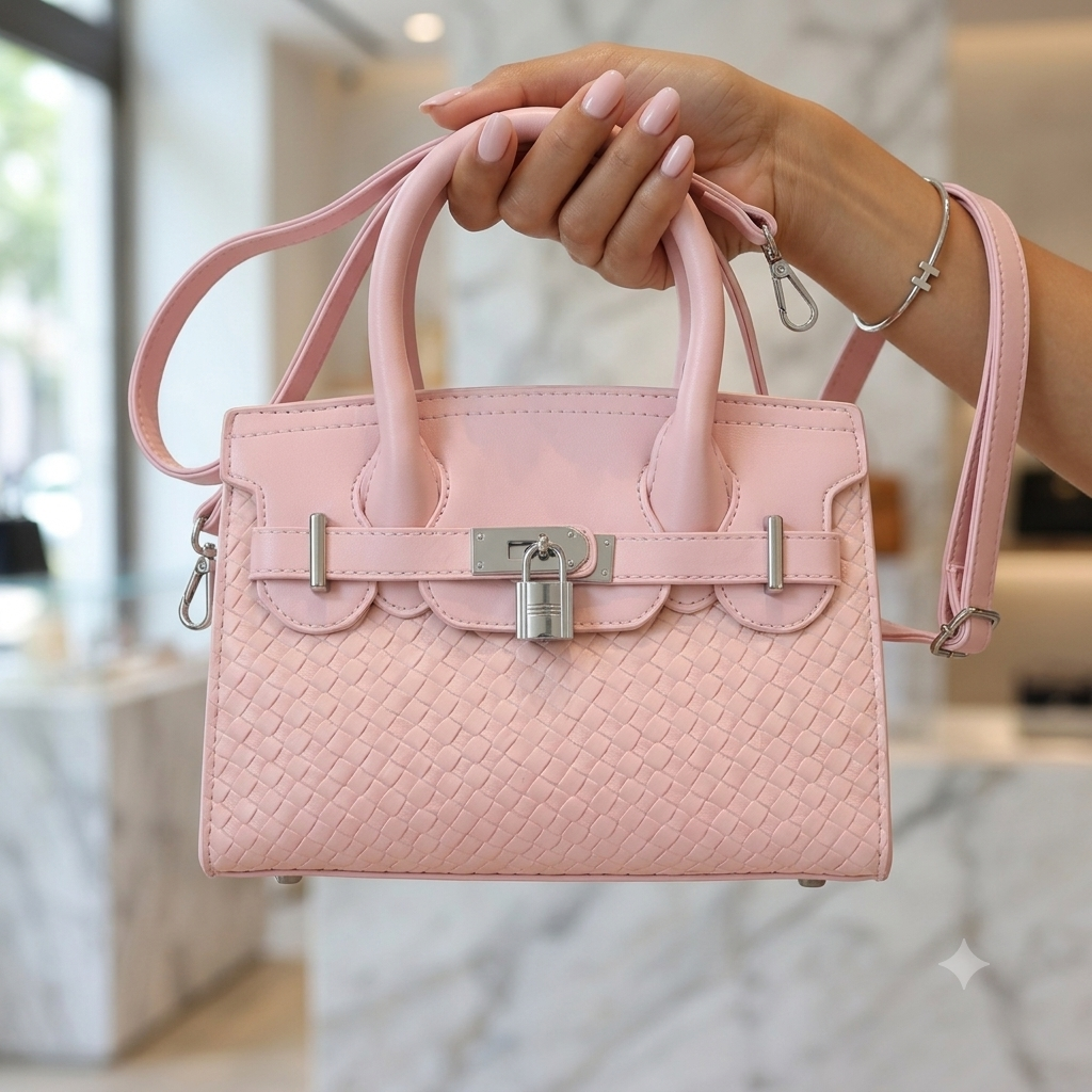 Women's Elegant Structured Satchel Handbag // LADIES PURSE – AK 222-2-35