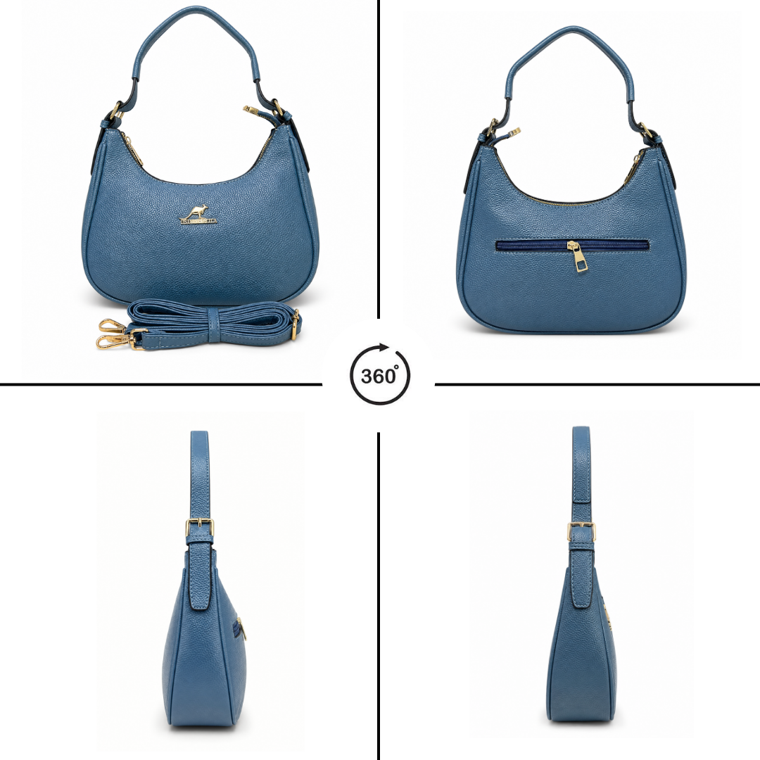 Luxury Women's Top Handle Handbag // Ladies Purse-AK 009-1-33