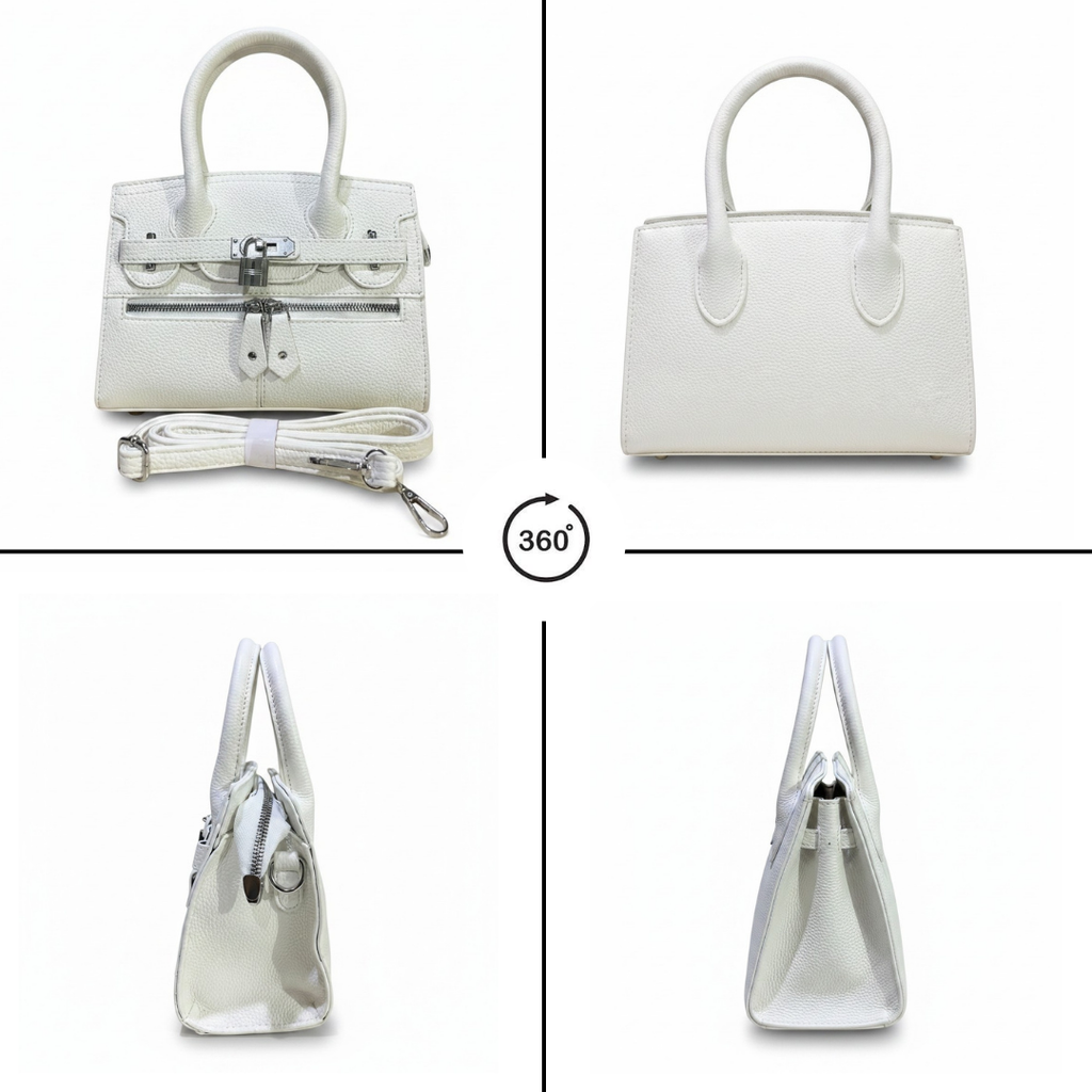 Women's Premium Top Handle Satchel Bag // Ladies Purse-AK222-1-33