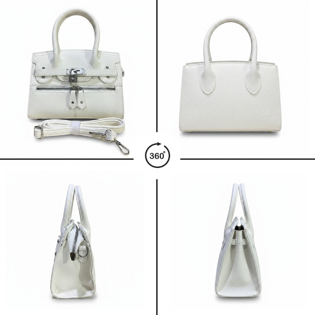 Women's Premium Top Handle Satchel Bag // Ladies Purse-AK222-1-33