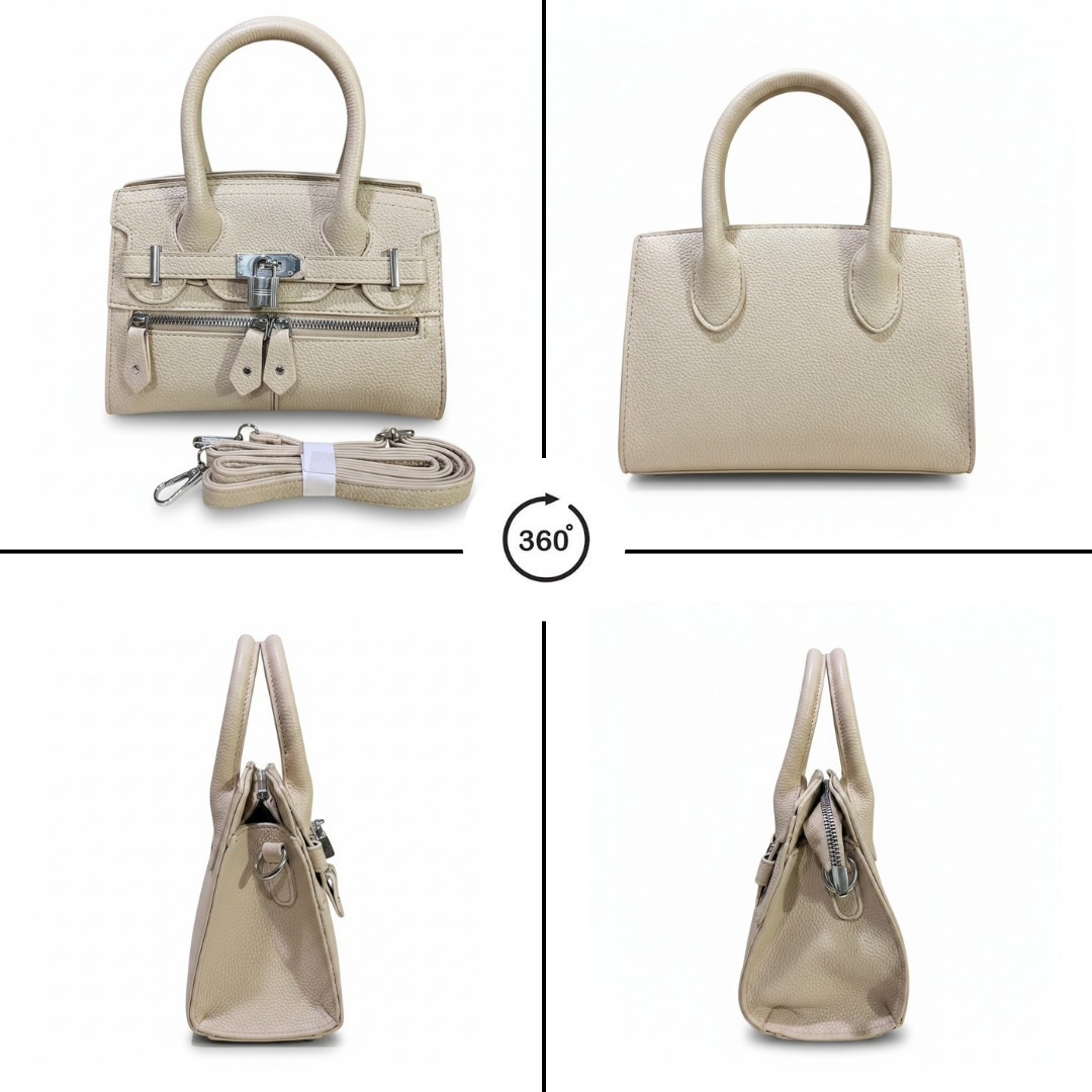 Women's Premium Top Handle Satchel Bag // Ladies Purse-AK222-1-33