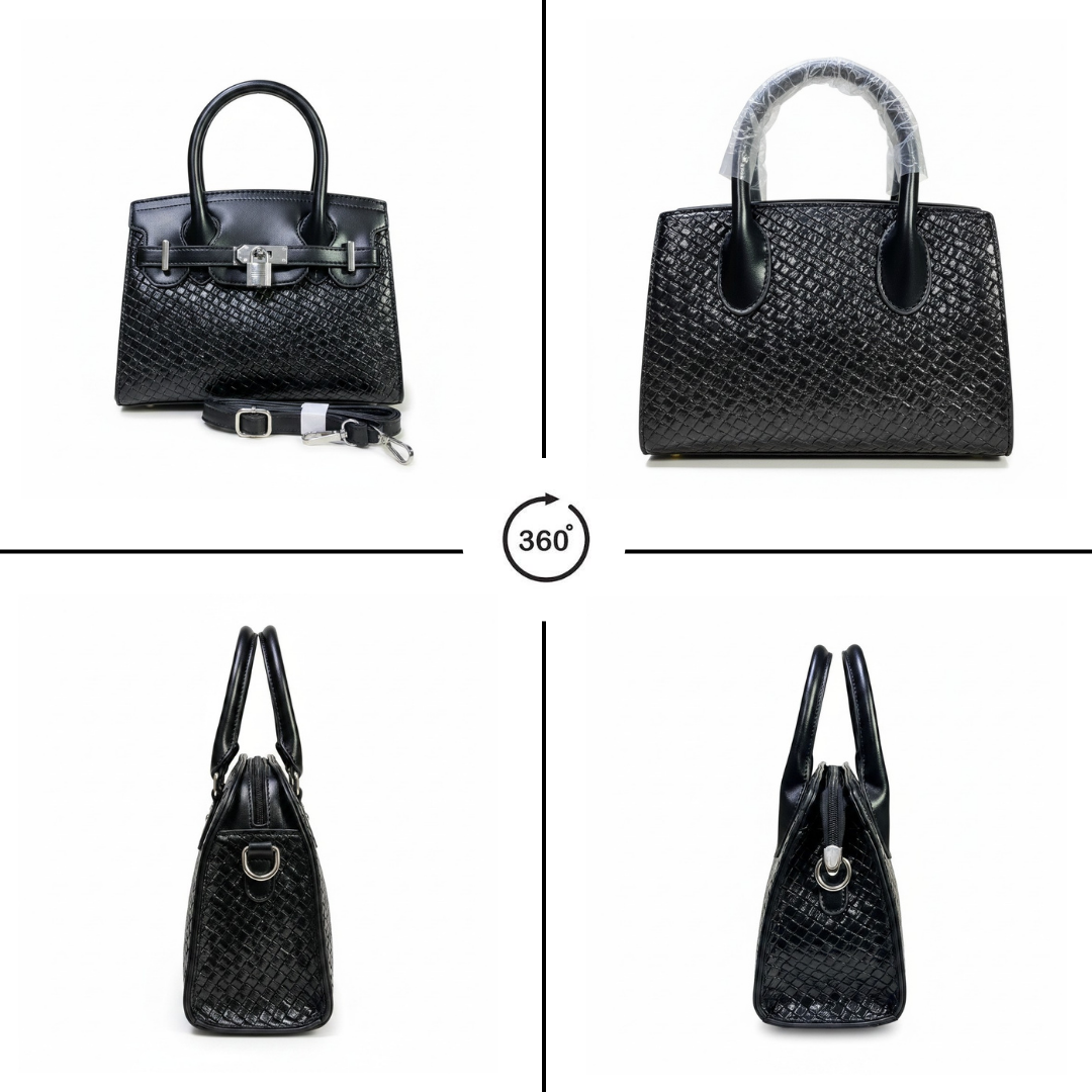 Women's Elegant Structured Satchel Handbag // LADIES PURSE – AK 222-2-35