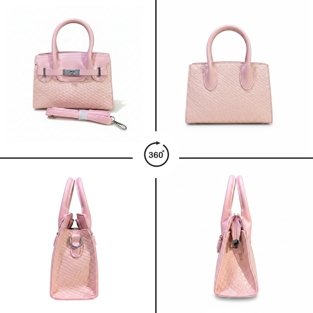 Women's Elegant Structured Satchel Handbag // LADIES PURSE – AK 222-2-35