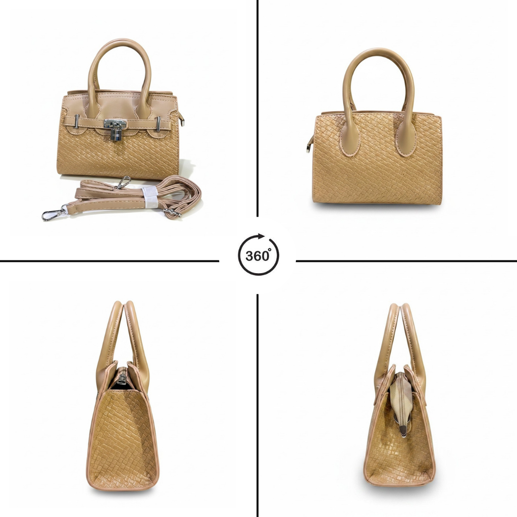 Women's Elegant Structured Satchel Handbag // LADIES PURSE – AK 222-2-35