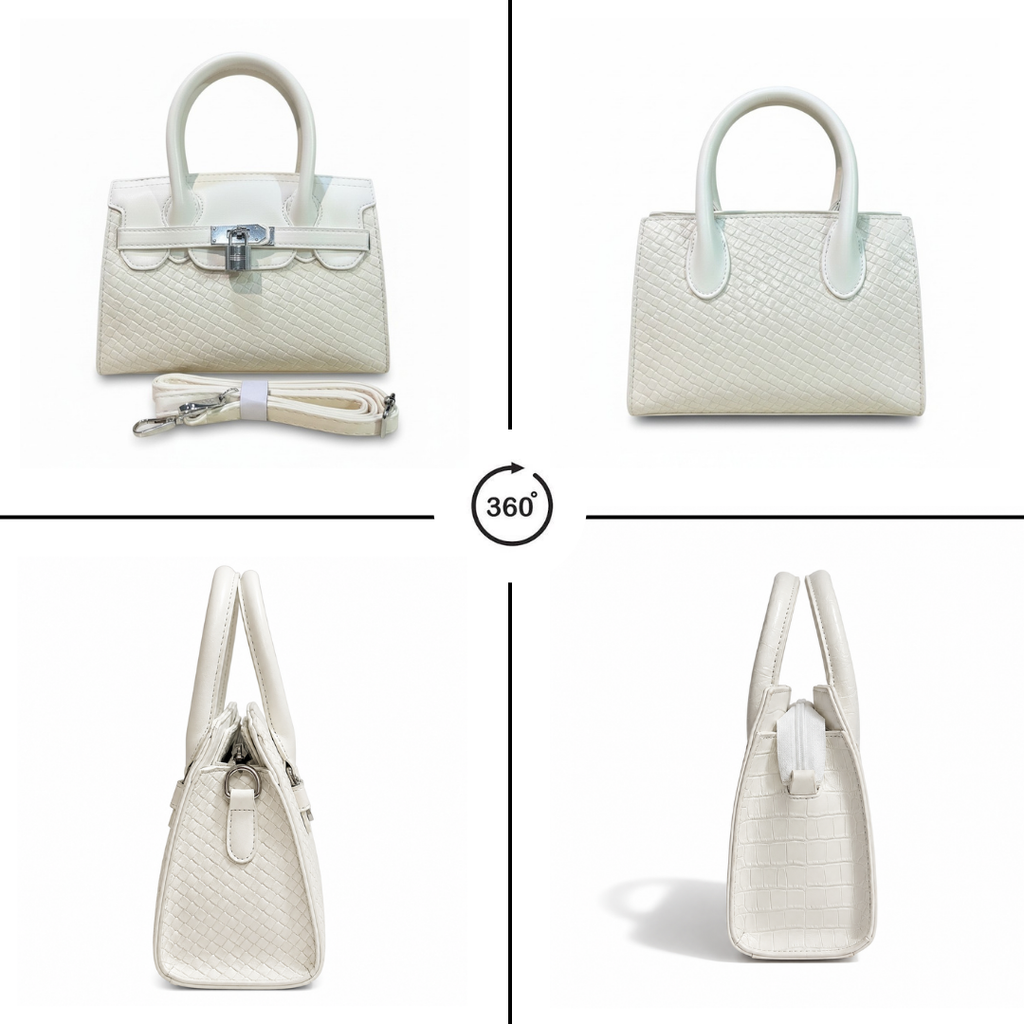 Women's Elegant Structured Satchel Handbag // LADIES PURSE – AK 222-2-35