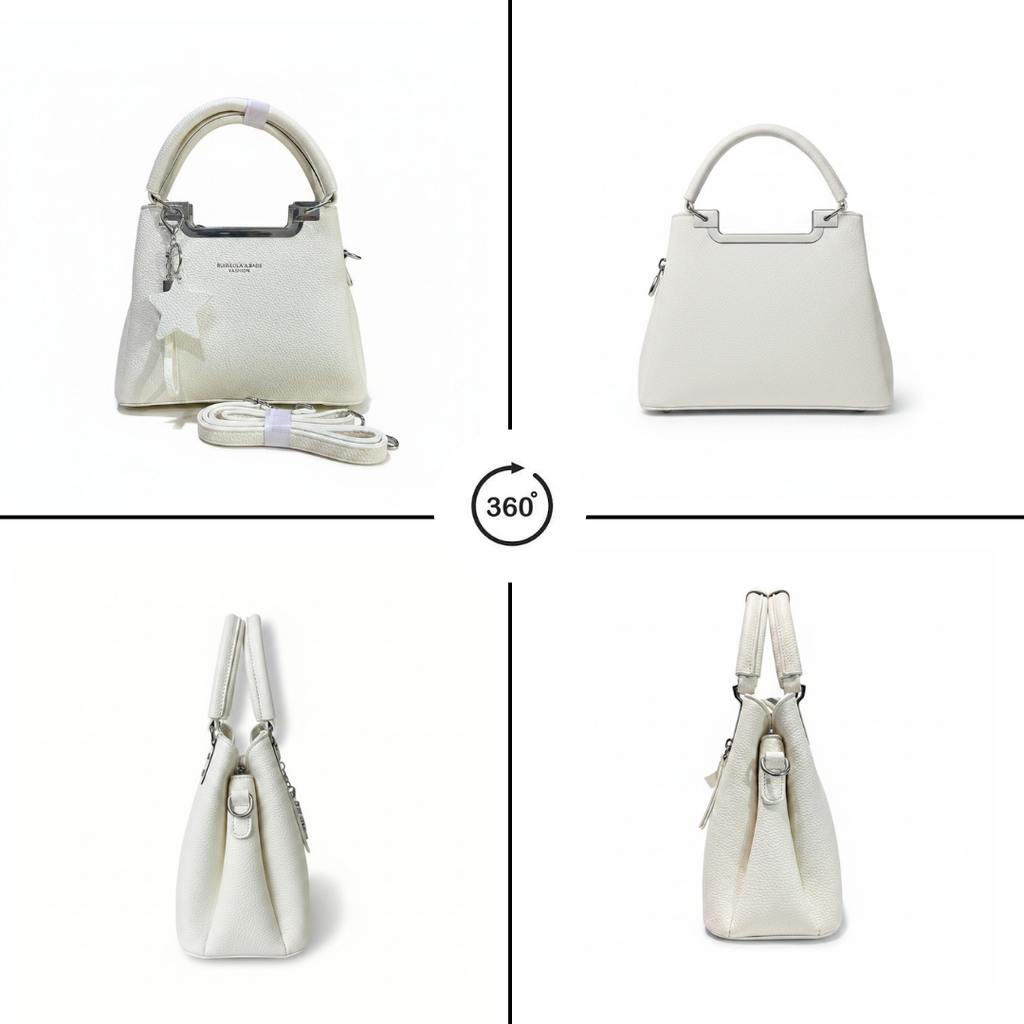 Women's Chic Structured Tote & Satchel Bag // Ladies Purse –AK 222-3-42
