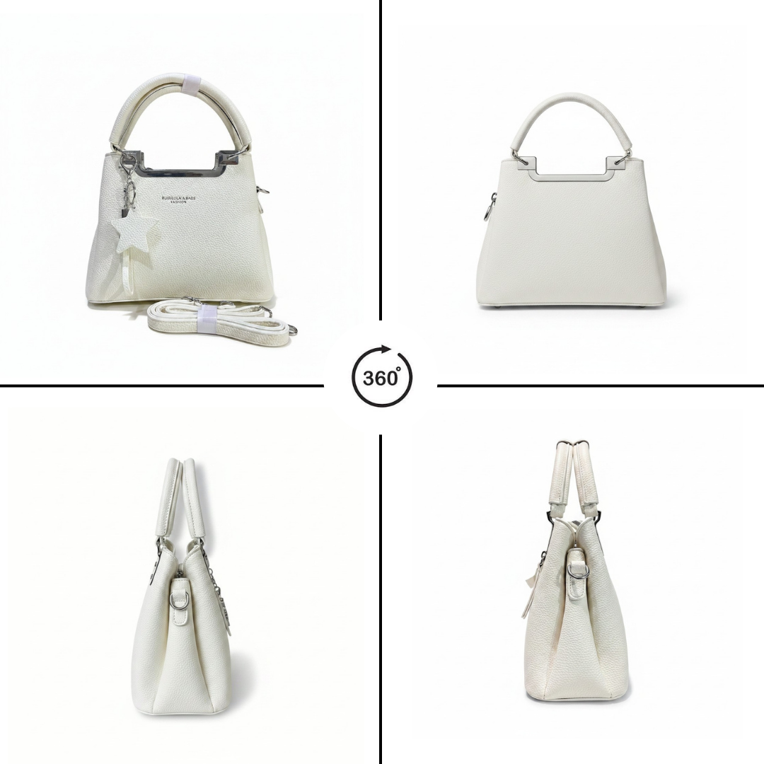 Women's Chic Structured Tote & Satchel Bag // Ladies Purse –AK 222-3-42