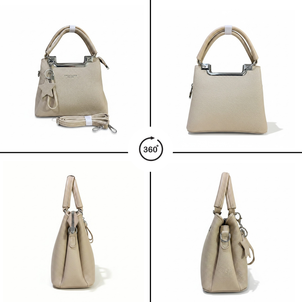 Women's Chic Structured Tote & Satchel Bag // Ladies Purse –AK 222-3-42