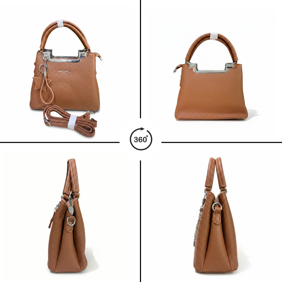 Women's Chic Structured Tote & Satchel Bag // Ladies Purse –AK 222-3-42
