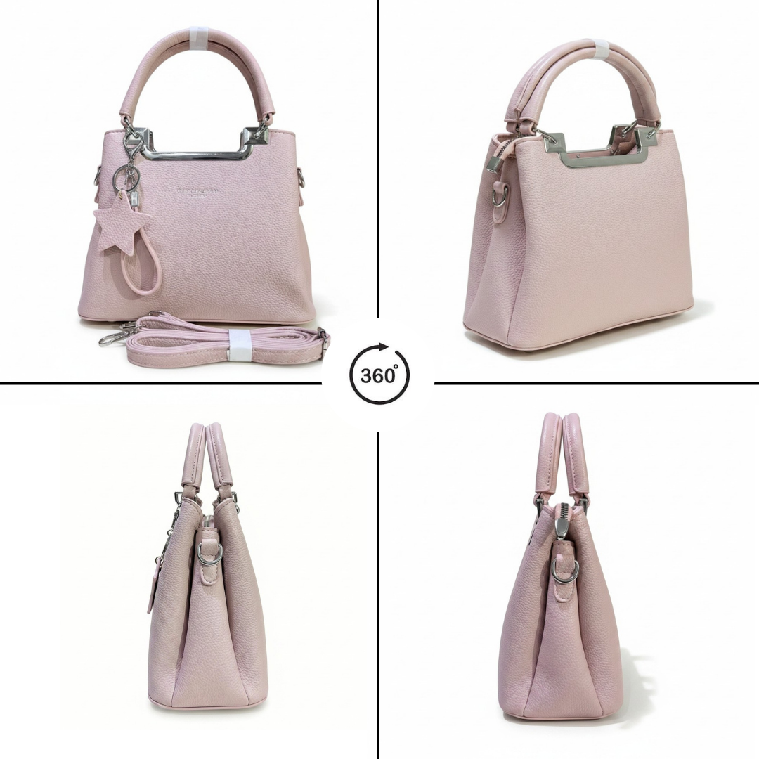 Women's Chic Structured Tote & Satchel Bag // Ladies Purse –AK 222-3-42