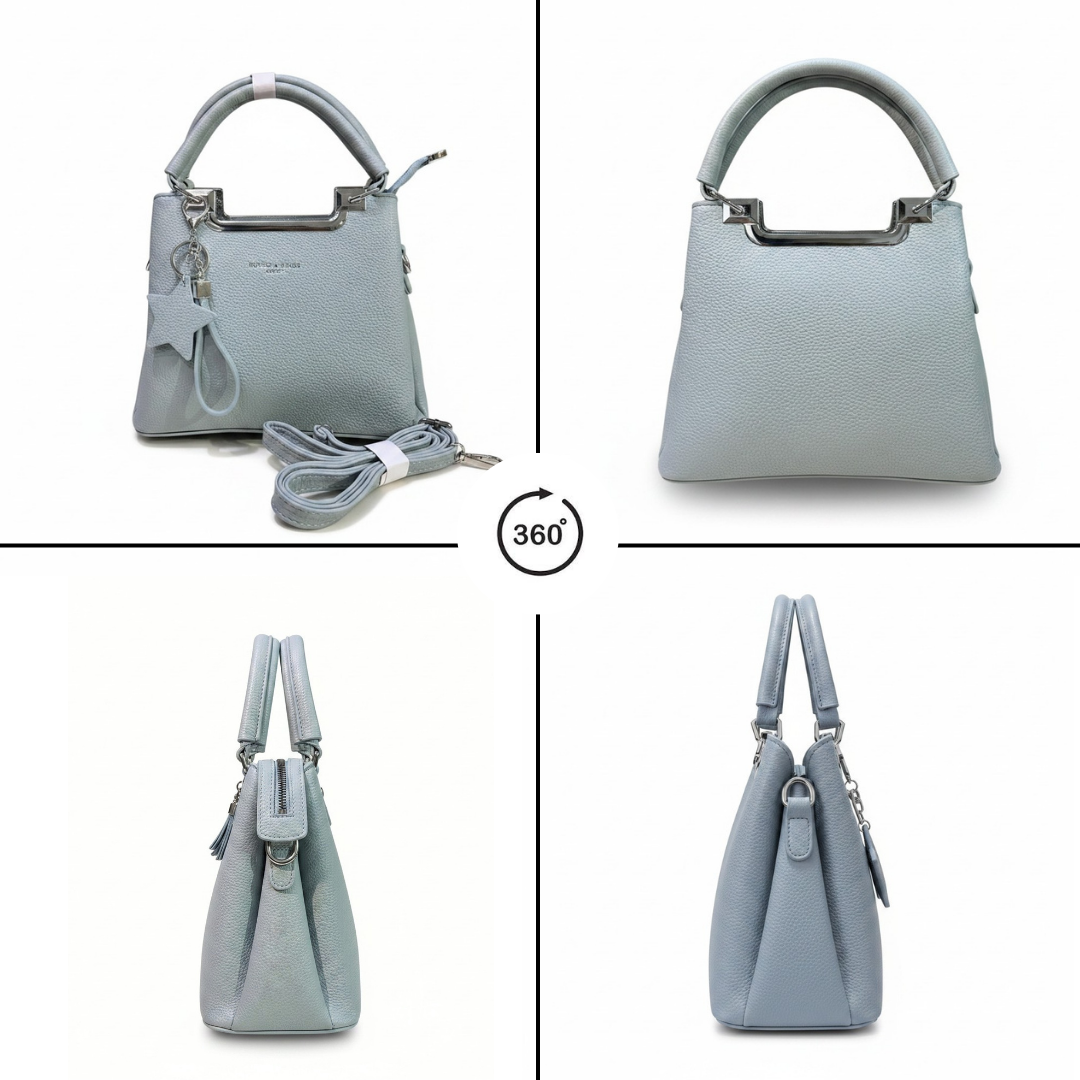 Women's Chic Structured Tote & Satchel Bag // Ladies Purse –AK 222-3-42