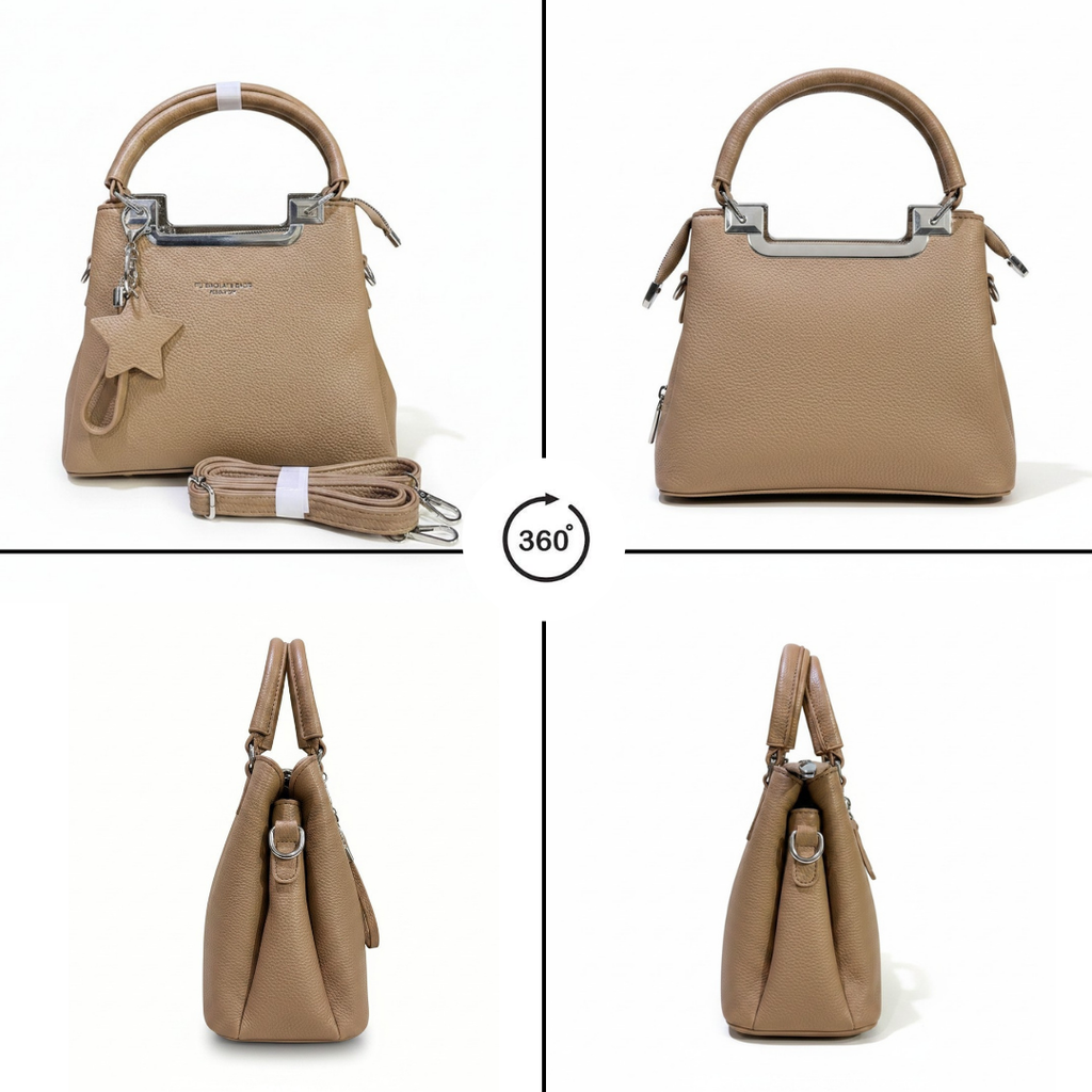 Women's Chic Structured Tote & Satchel Bag // Ladies Purse –AK 222-3-42
