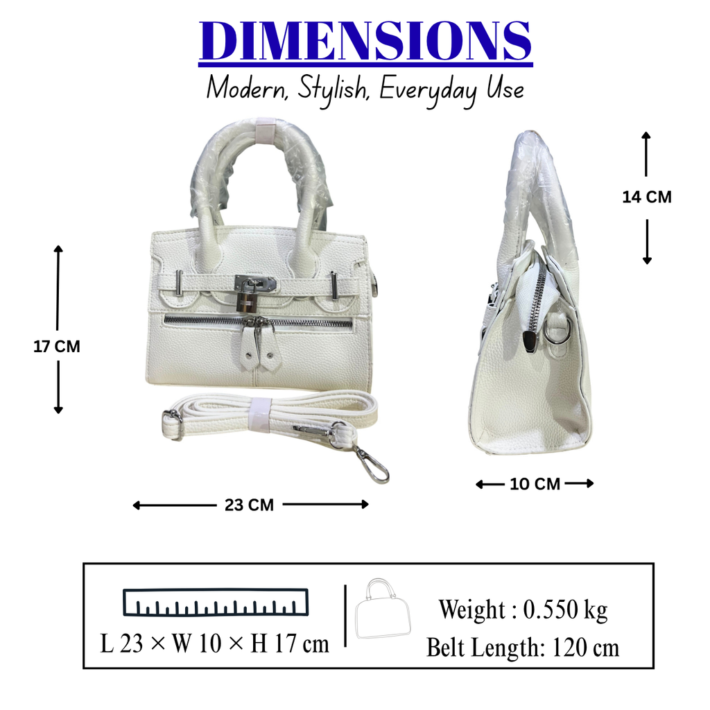 Women's Premium Top Handle Satchel Bag // Ladies Purse-AK222-1-33