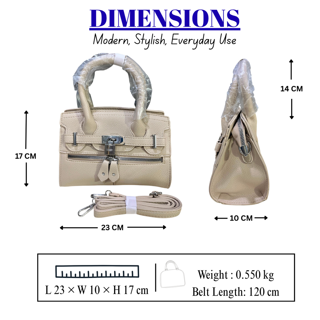 Women's Premium Top Handle Satchel Bag // Ladies Purse-AK222-1-33