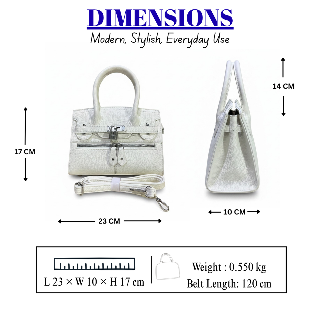 Women's Premium Top Handle Satchel Bag // Ladies Purse-AK222-1-33