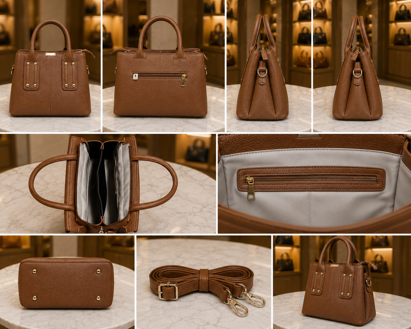 Elegant Women's Satchel Handbag // Ladies Purse – AK 771-1-43