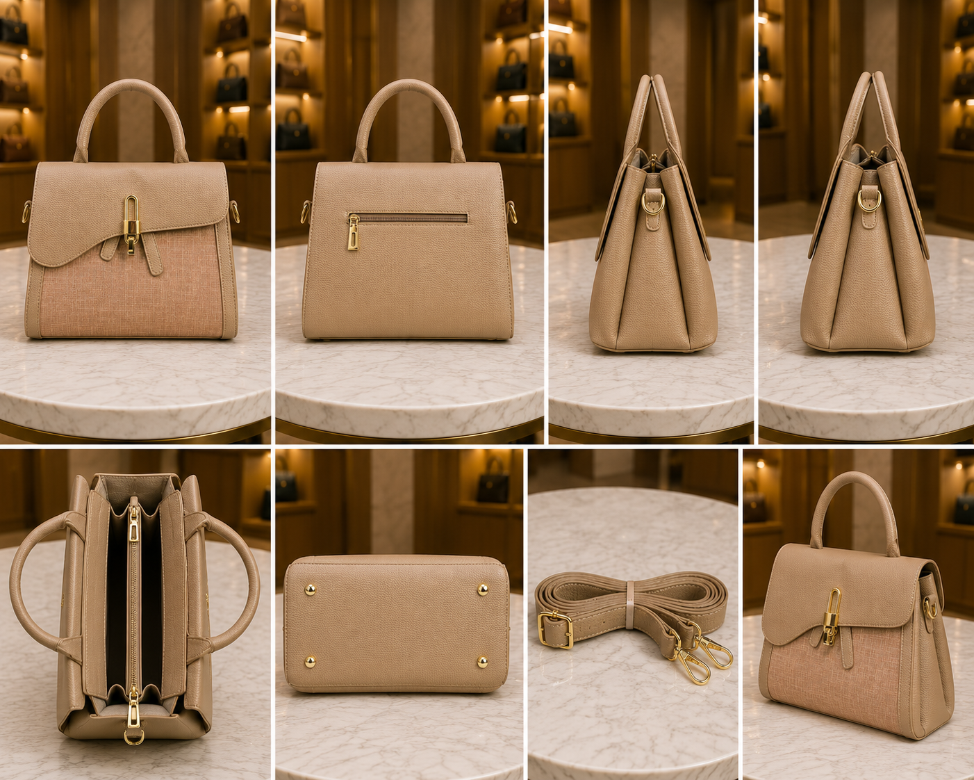 Elegant Women's Satchel Handbag // Ladies Purse – AK 771-1-43