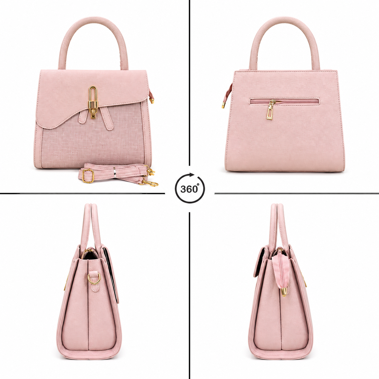 Elegant Women's Satchel Handbag // Ladies Purse – AK 771-1-43