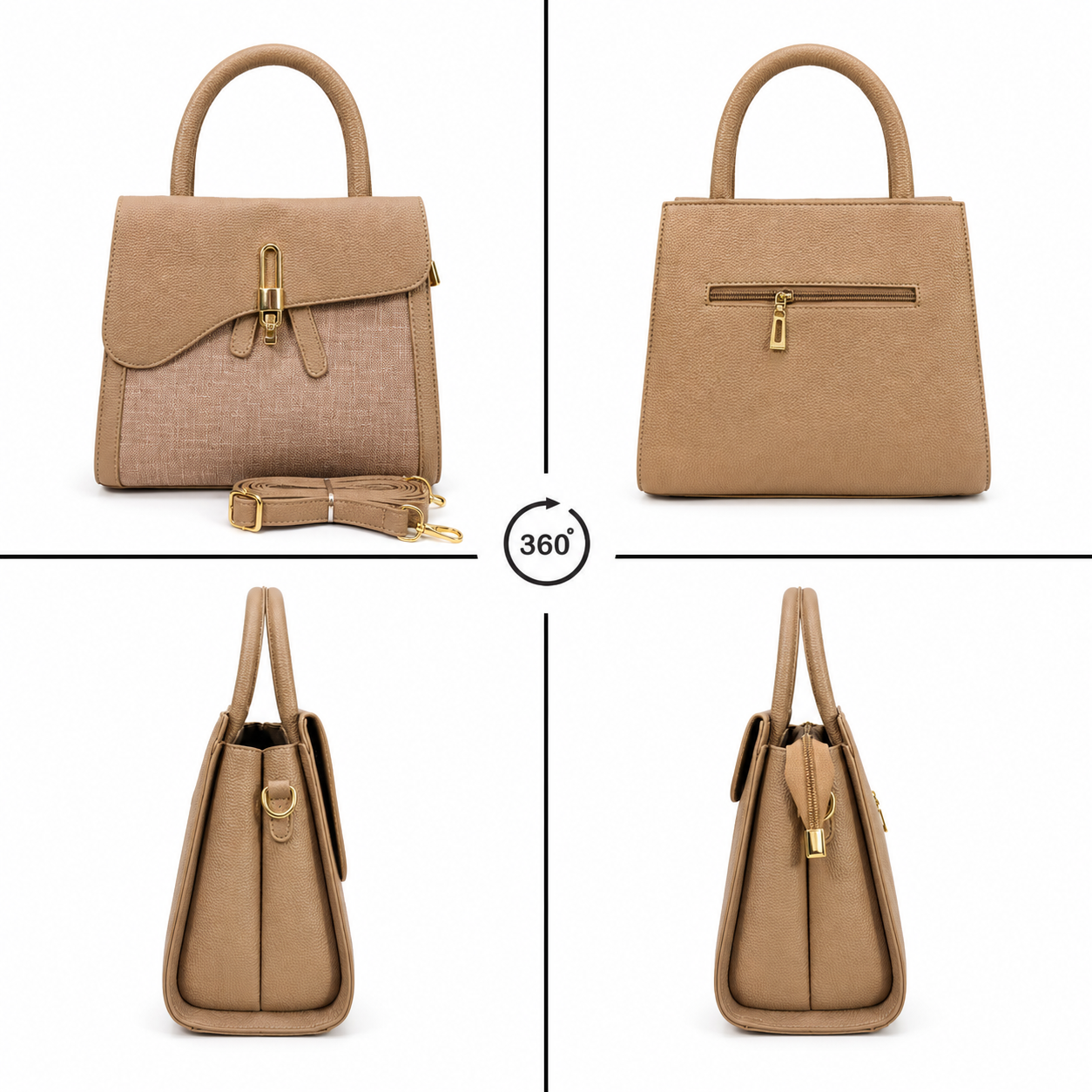 Elegant Women's Satchel Handbag // Ladies Purse – AK 771-1-43