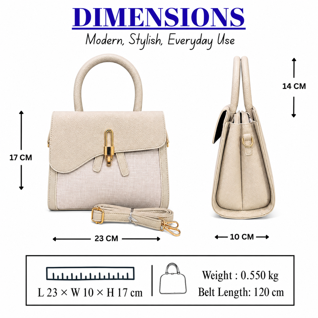 Elegant Women's Satchel Handbag // Ladies Purse – AK 771-1-43