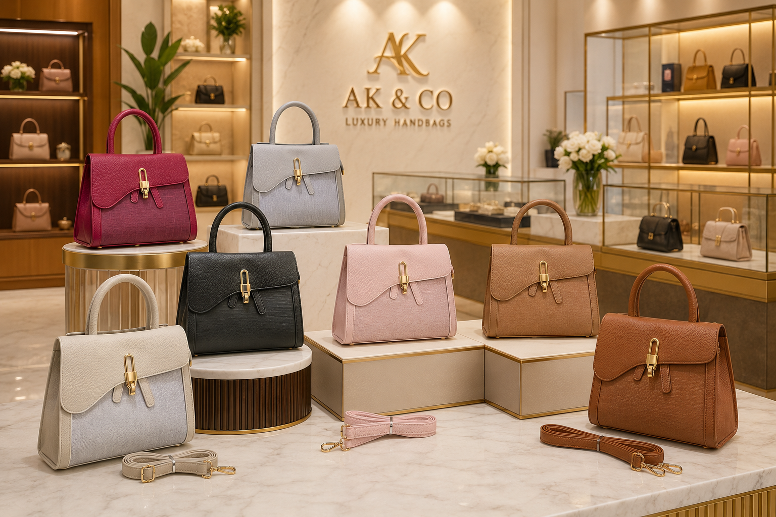 Elegant Women's Satchel Handbag // Ladies Purse – AK 771-1-43