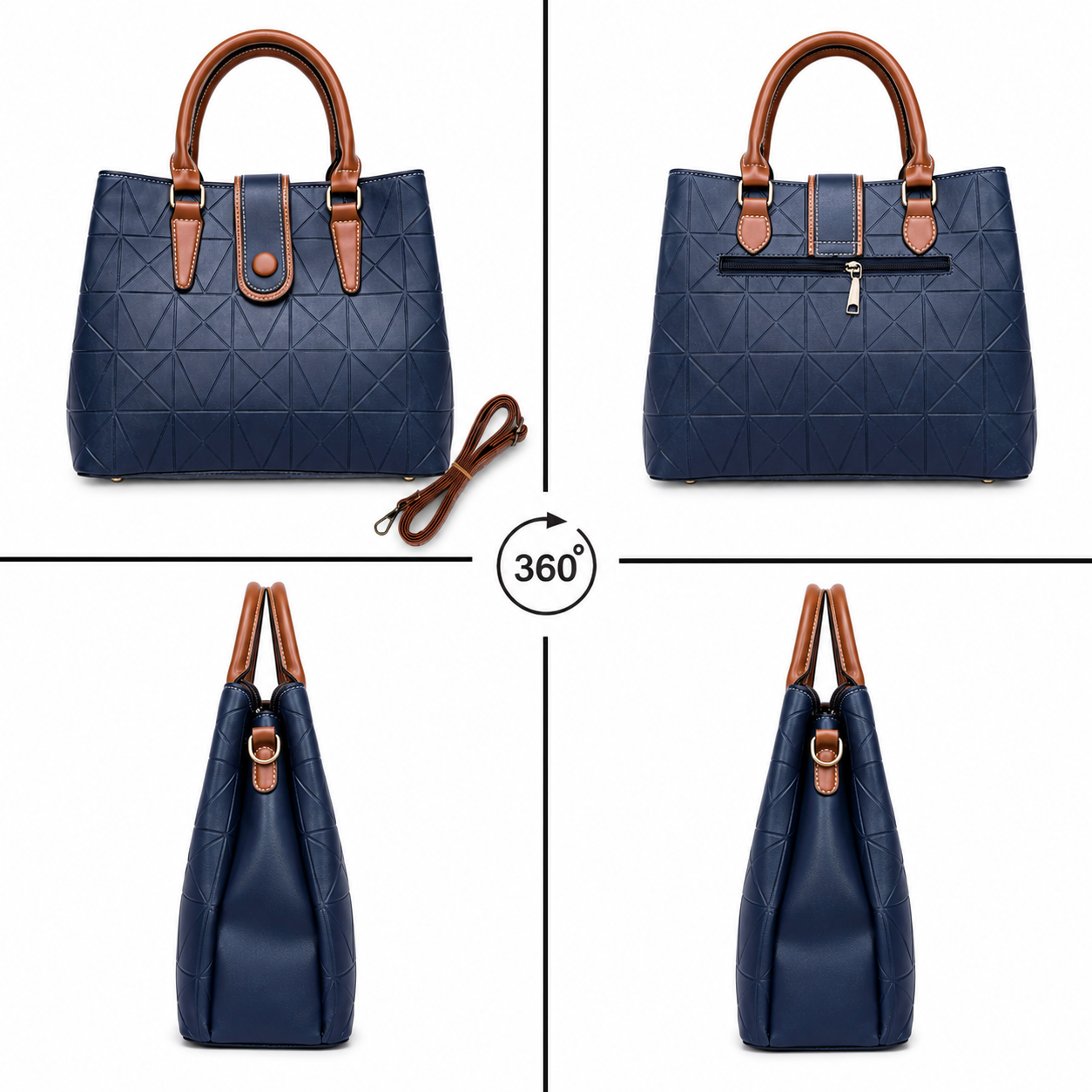 Premium Women's Satchel Bag // Ladies Purse –AK 003-1-38