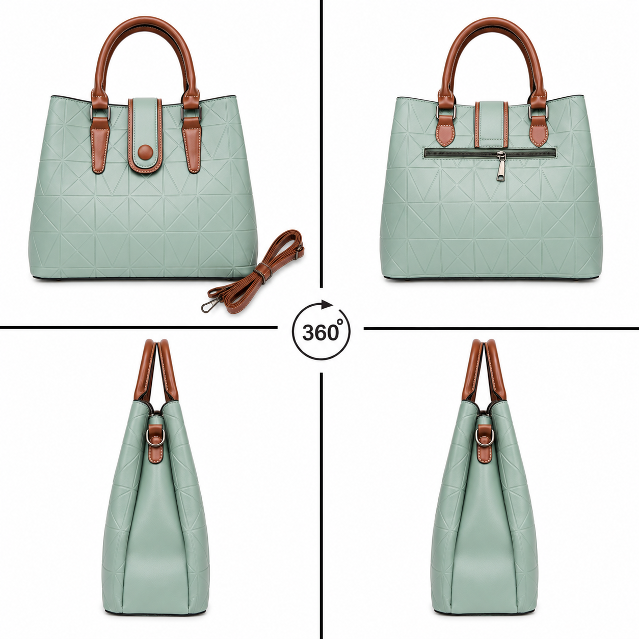 Premium Women's Satchel Bag // Ladies Purse –AK 003-1-38