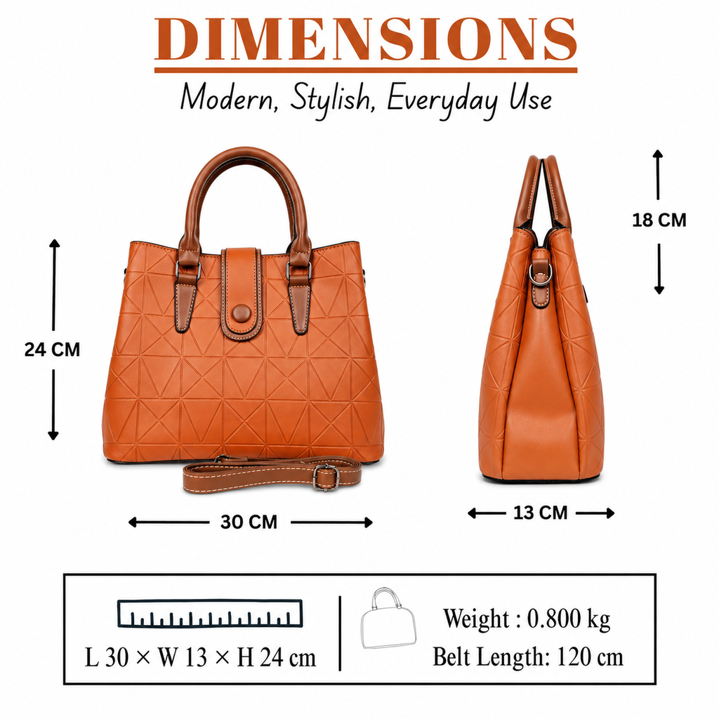 Premium Women's Satchel Bag // Ladies Purse –AK 003-1-38