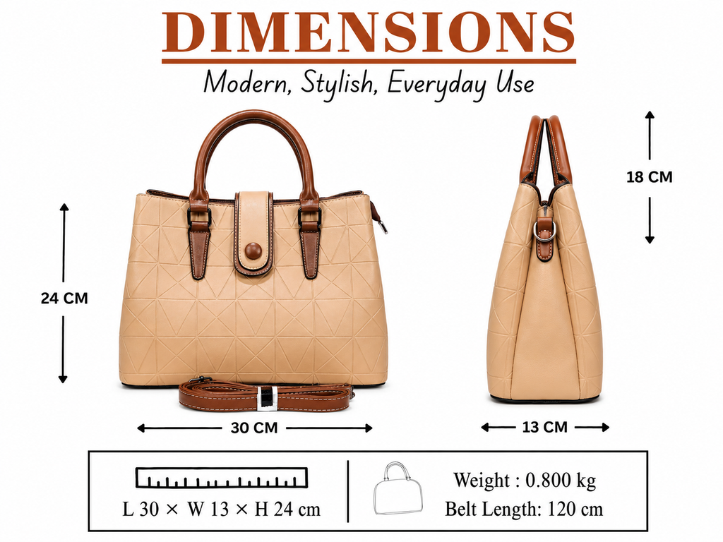 Premium Women's Satchel Bag // Ladies Purse –AK 003-1-38