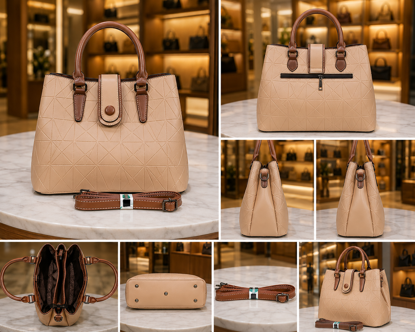Premium Women's Satchel Bag // Ladies Purse –AK 003-1-38