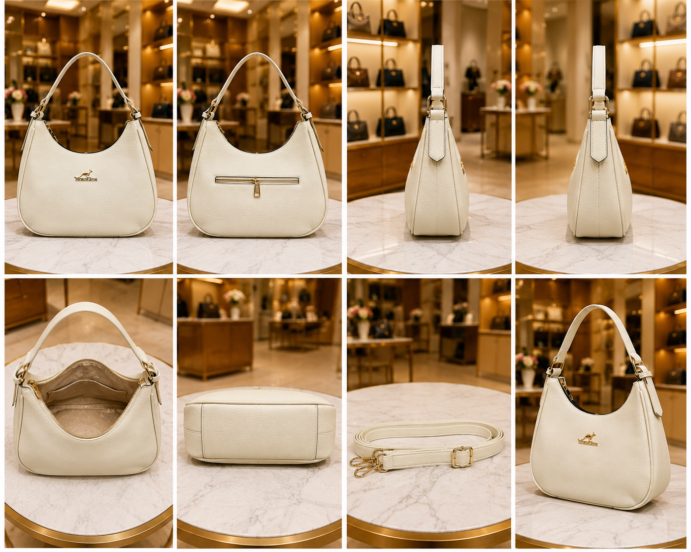 Luxury Women's Top Handle Handbag // Ladies Purse-AK 009-1-33