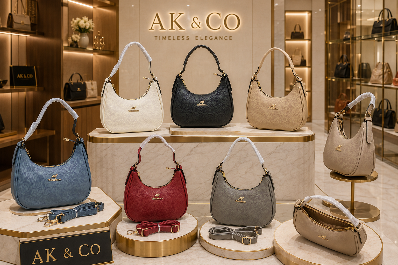Luxury Women's Top Handle Handbag // Ladies Purse-AK 009-1-33