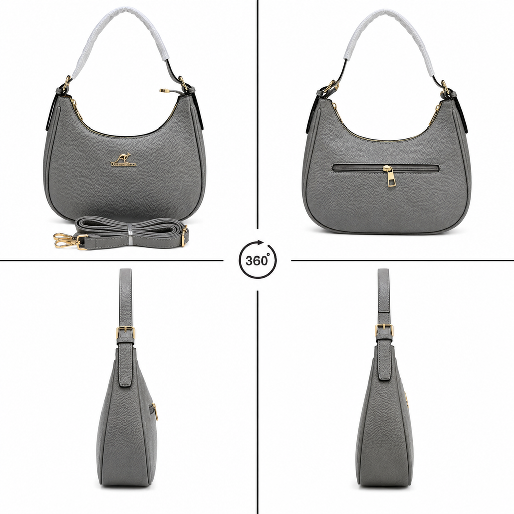 Luxury Women's Top Handle Handbag // Ladies Purse-AK 009-1-33