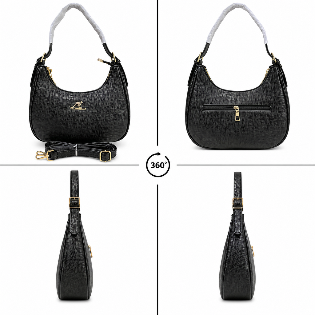 Luxury Women's Top Handle Handbag // Ladies Purse-AK 009-1-33