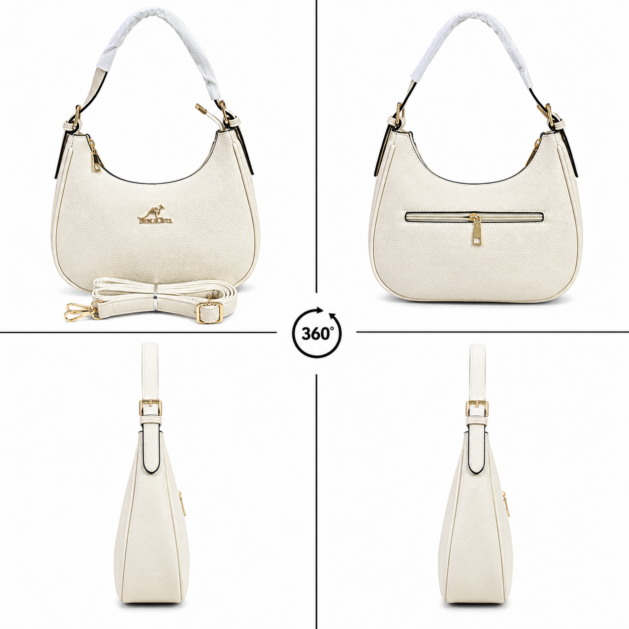 Luxury Women's Top Handle Handbag // Ladies Purse-AK 009-1-33