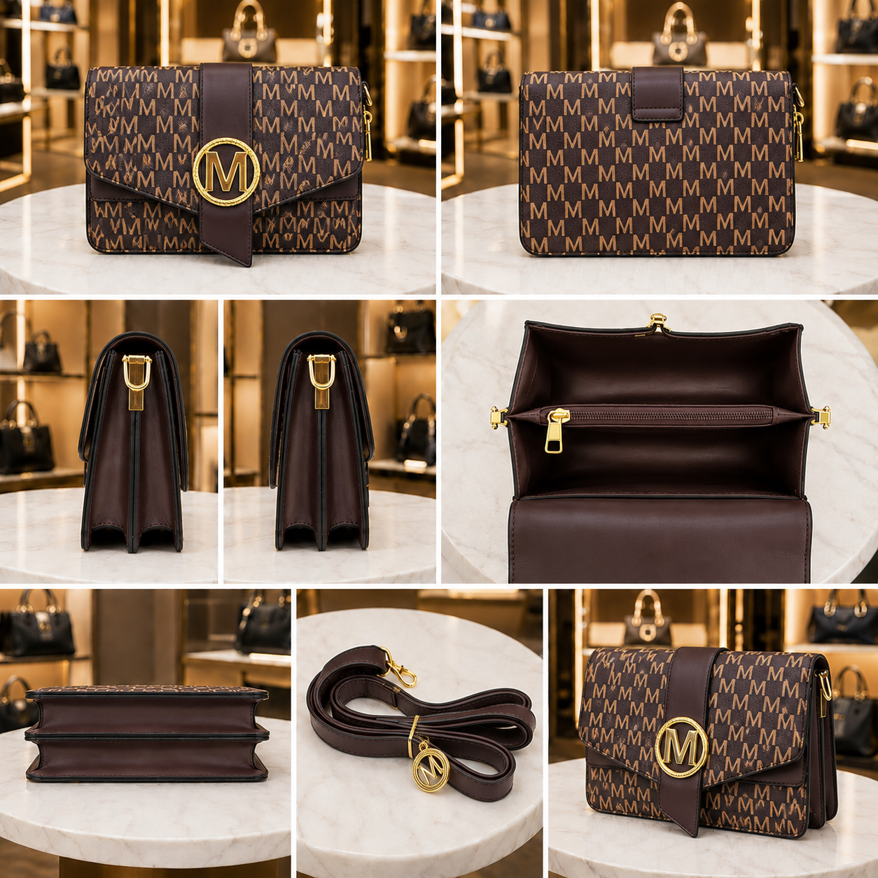 Mughal Women’s Designer Crossbody Sling Bag |with Adjustable Strap- AK 033-1-33
