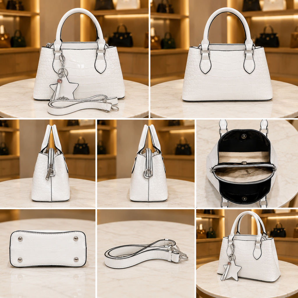Premium Crocodile Pattern Tote / Sling Bag for Girls and Women AK-200-1