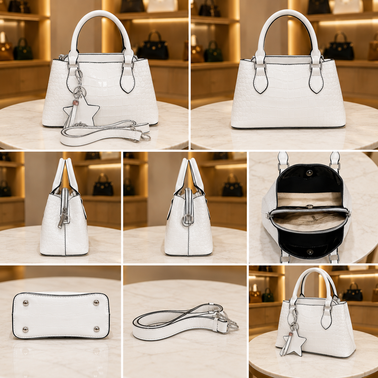 Premium Crocodile Pattern Tote / Sling Bag for Girls and Women AK-200-1