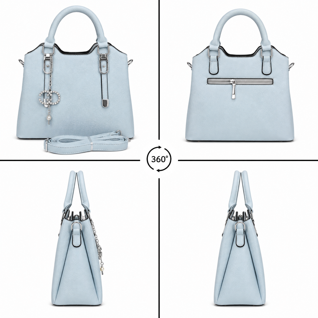 Chic Women's Structured Handbag // Ladies Purse –AK 22-1-41