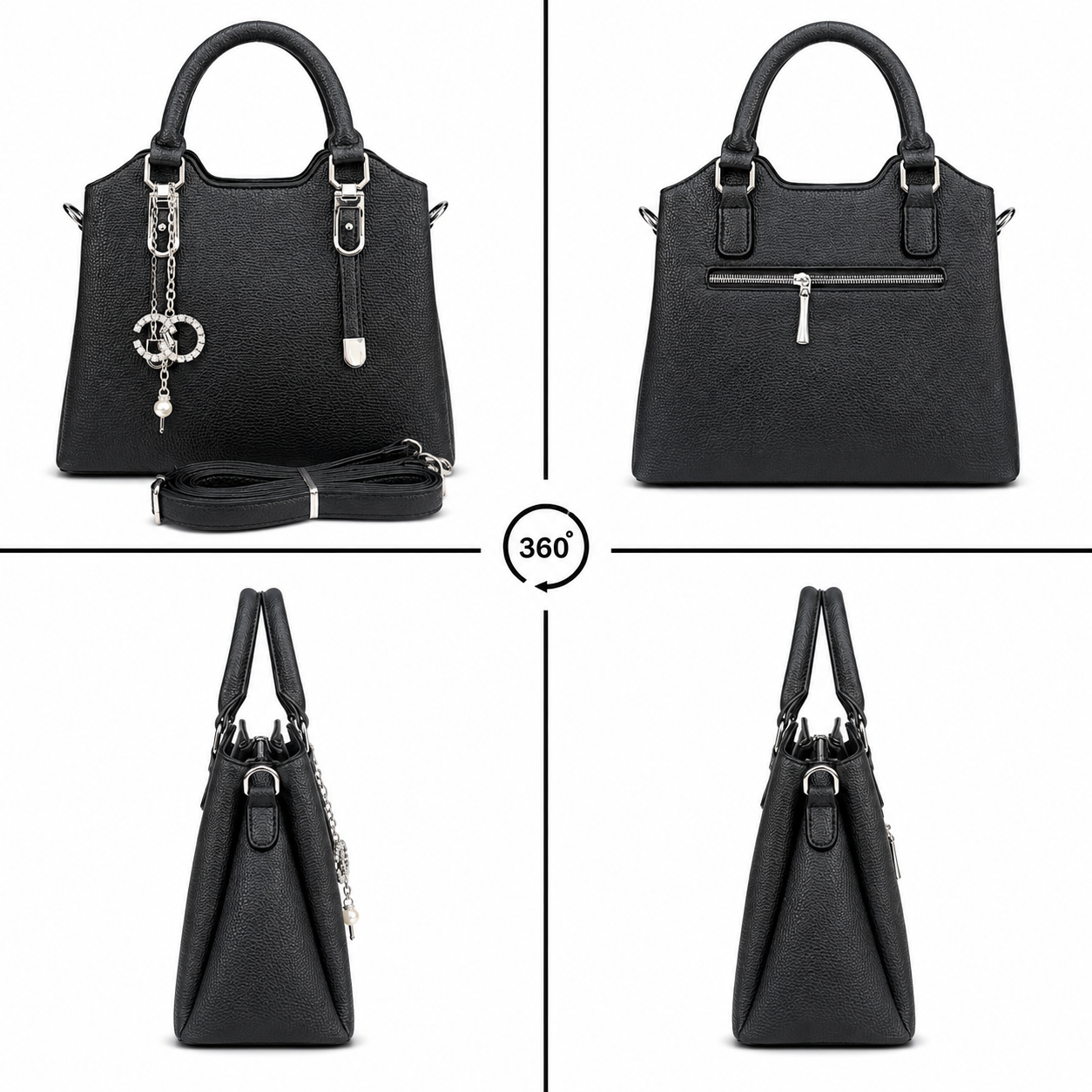 Chic Women's Structured Handbag // Ladies Purse –AK 22-1-41