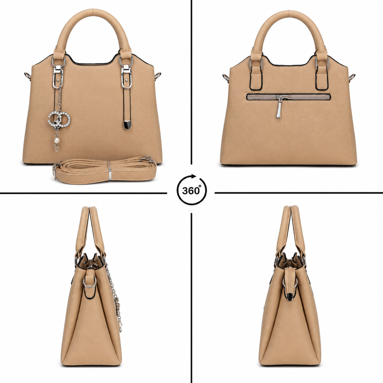 Chic Women's Structured Handbag // Ladies Purse –AK 22-1-41