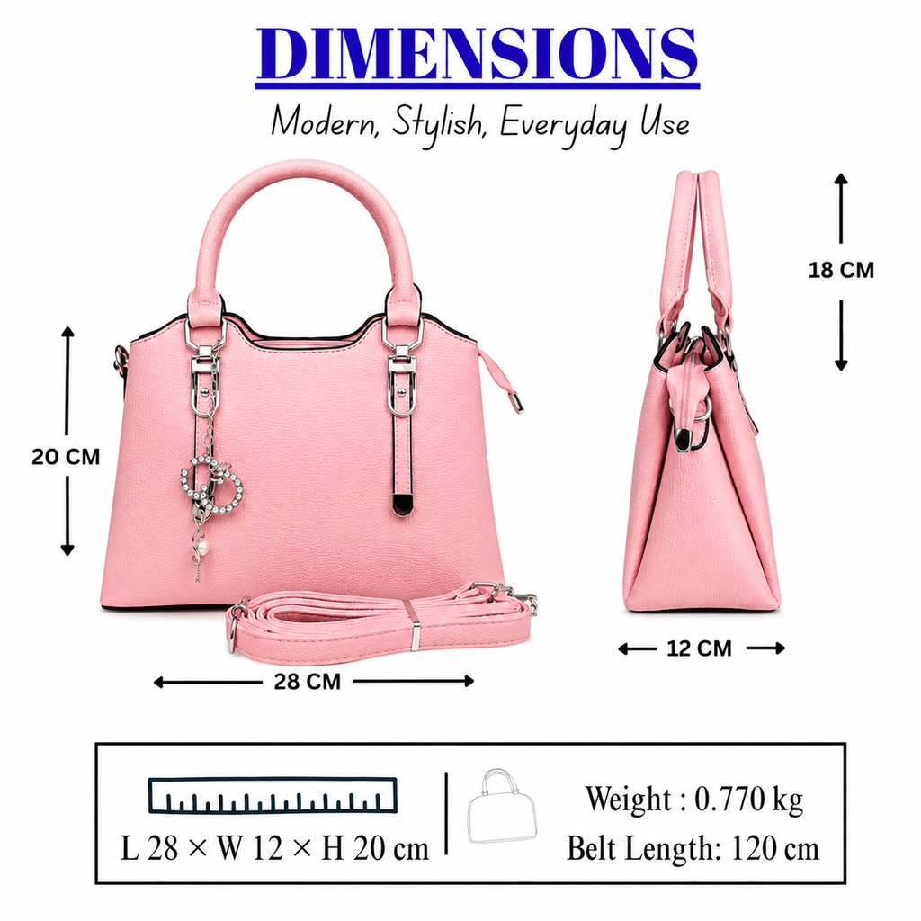 Chic Women's Structured Handbag // Ladies Purse –AK 22-1-41