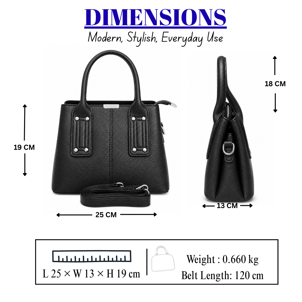 Women's Everyday Elegant Handbag// Ladies Purse –AK 222-5-39