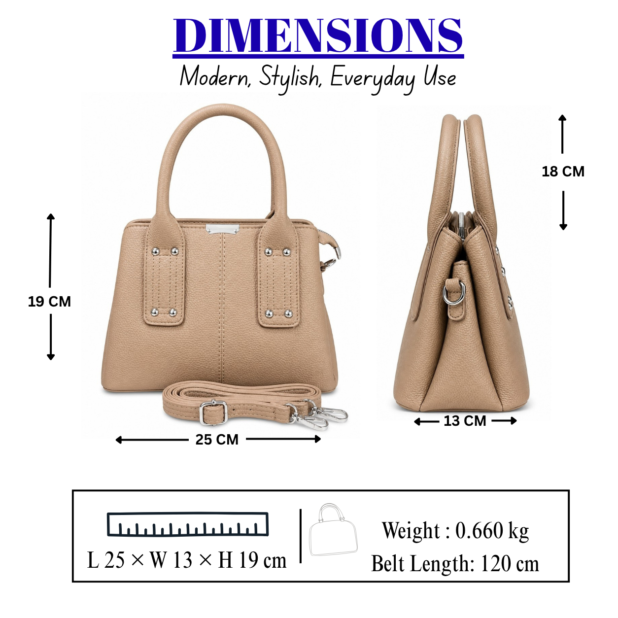 Women's Everyday Elegant Handbag// Ladies Purse –AK 222-5-39
