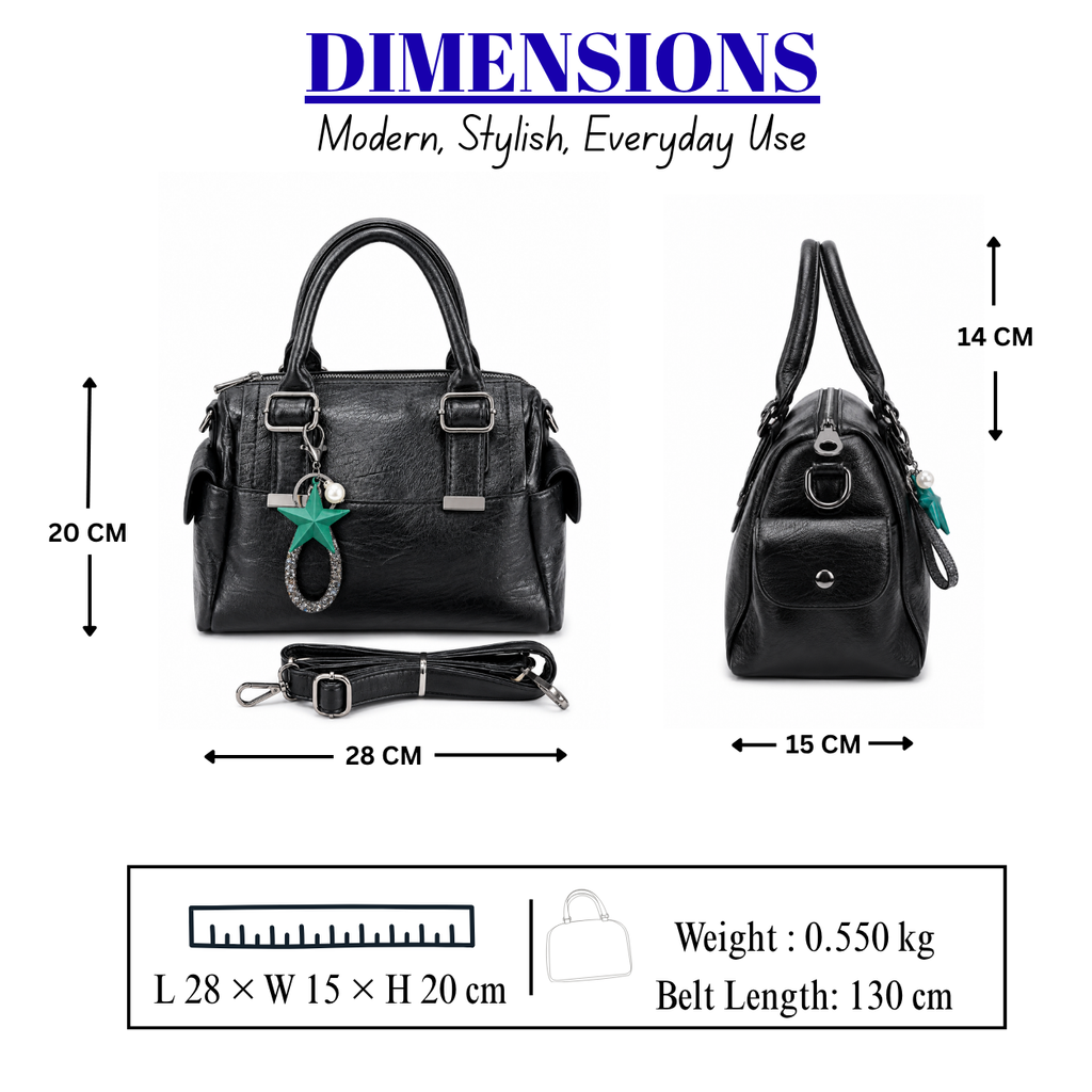 Premium Women's Fashion Handbag | Stylish PU Leather Shoulder-AK 8894-40