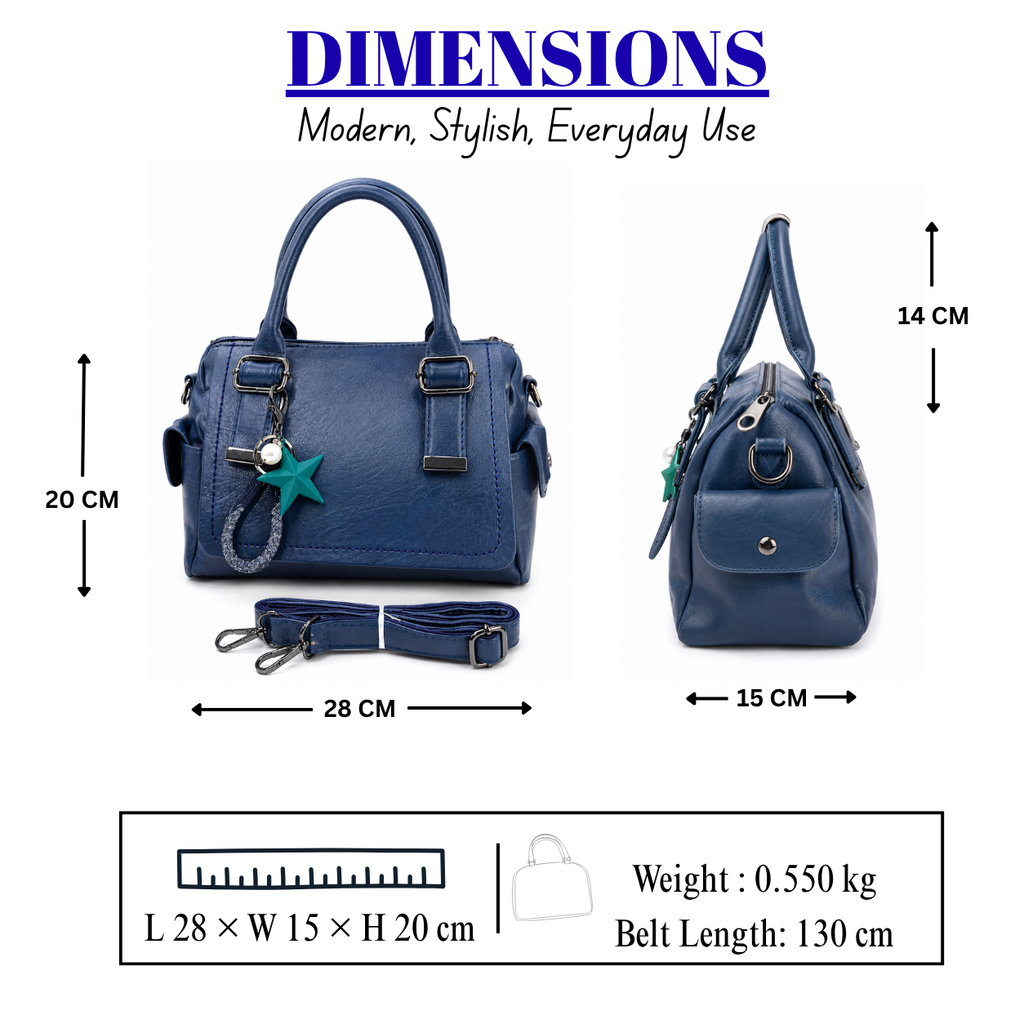Premium Women's Fashion Handbag | Stylish PU Leather Shoulder-AK 8894-40