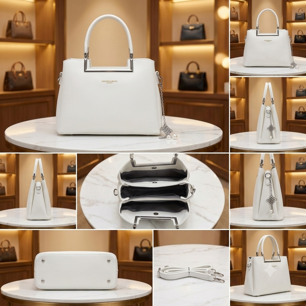 Women's Fashion Top Handle Bag // Ladies Purse- AKP-366-1-45