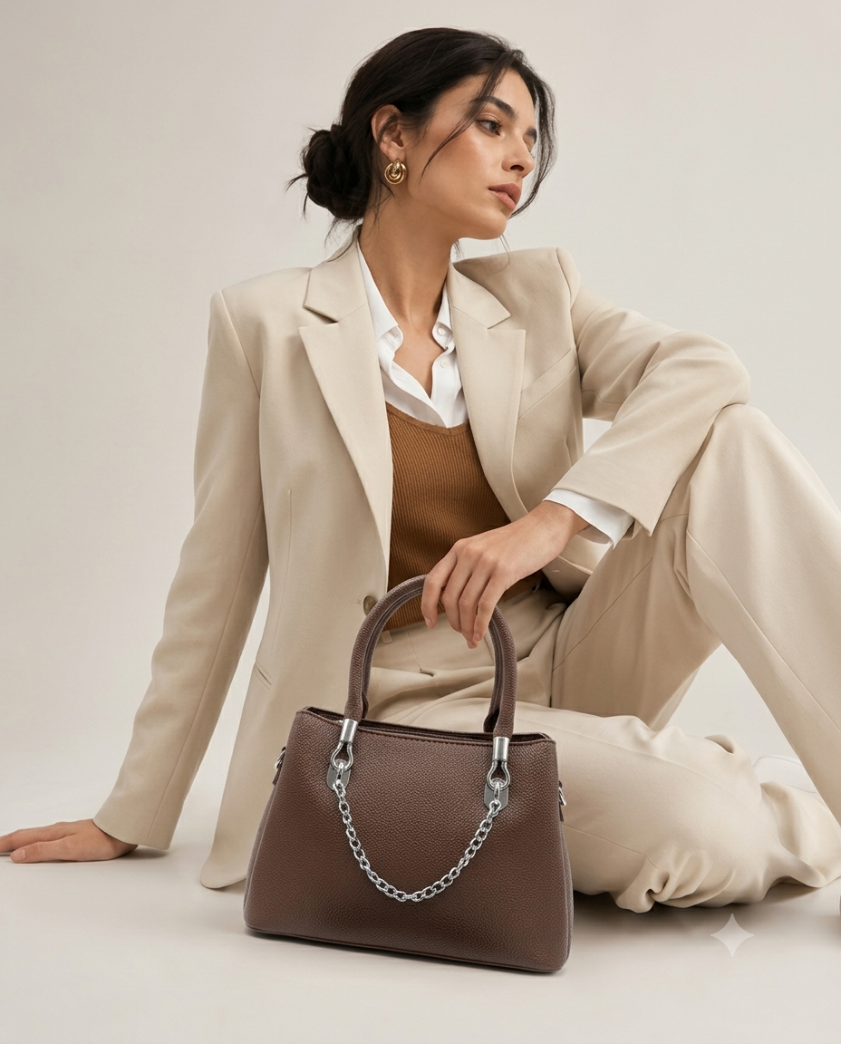 Women's Classic Tote & Satchel Bag // Ladies Purse AKP-555-2-39