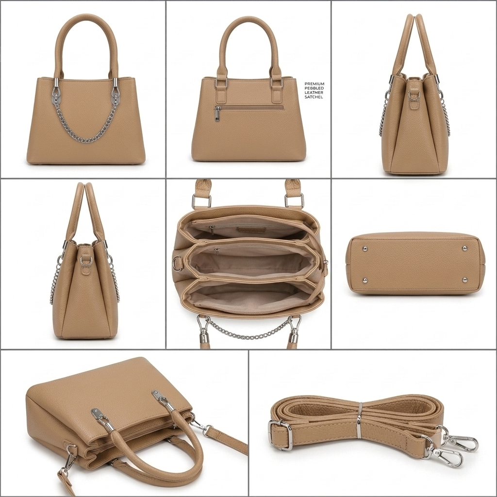 Women's Classic Tote & Satchel Bag // Ladies Purse AKP-555-2-39