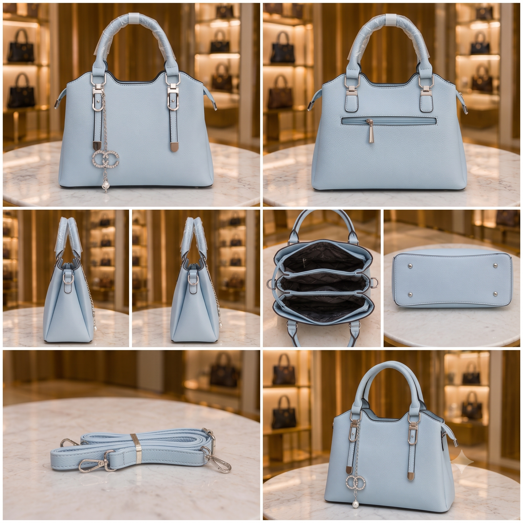 Chic Women's Structured Handbag // Ladies Purse –AK 22-1-41